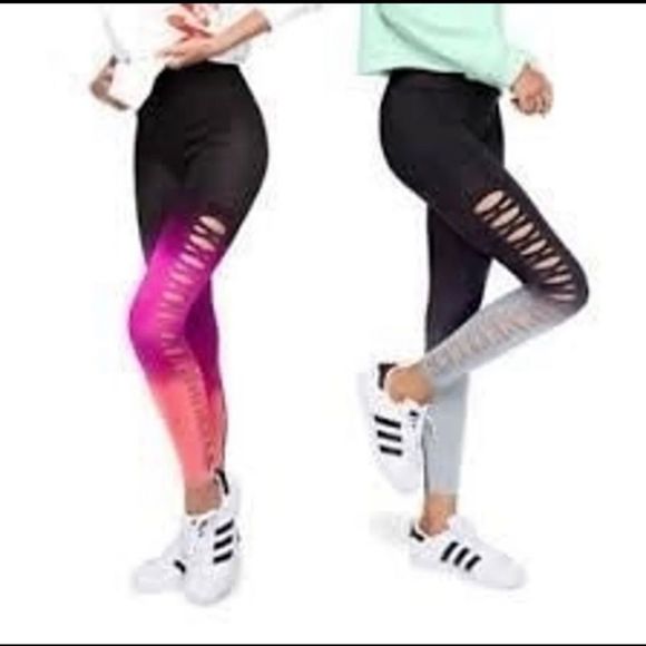 VS PINK COOL AND COMFY LEGGINGS M - Picture 3 of 5